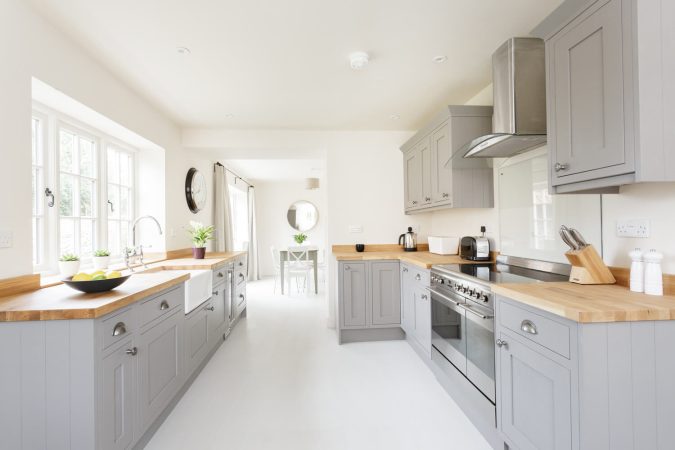 Cockley House Blakeney kitchen area
