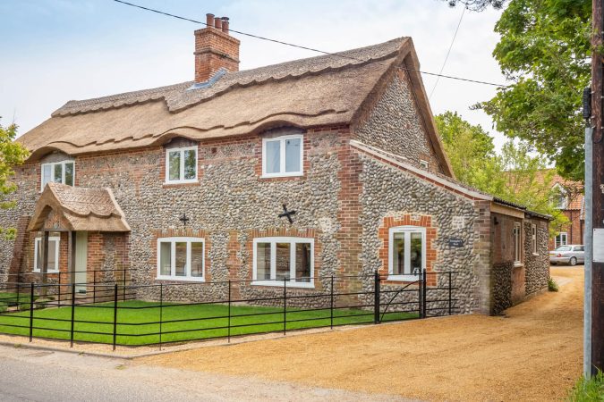 Ilex Homes | Smugglers Rest traditional flint cottage renovation