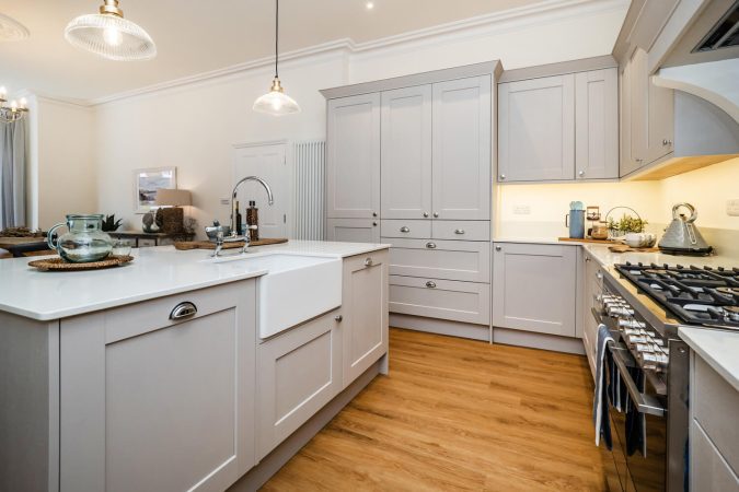 Highcroft renovation in Cromer, North Norfolk shaker kitchen