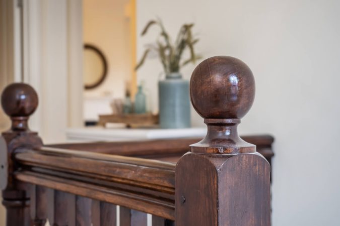 Highcroft renovation in Cromer, North Norfolk - banister detail