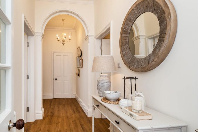 Highcroft renovation in Cromer, North Norfolk hallway