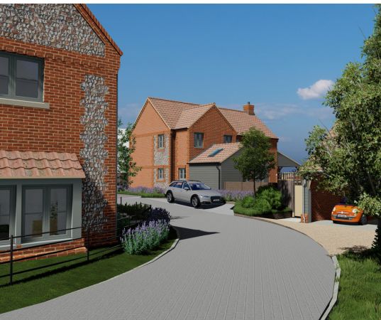 Mill Street, Holt North Norfolk new build homes